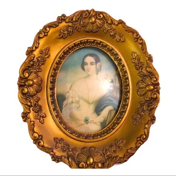 Vintage Cameo creations framed picture - Picture 3 of 5